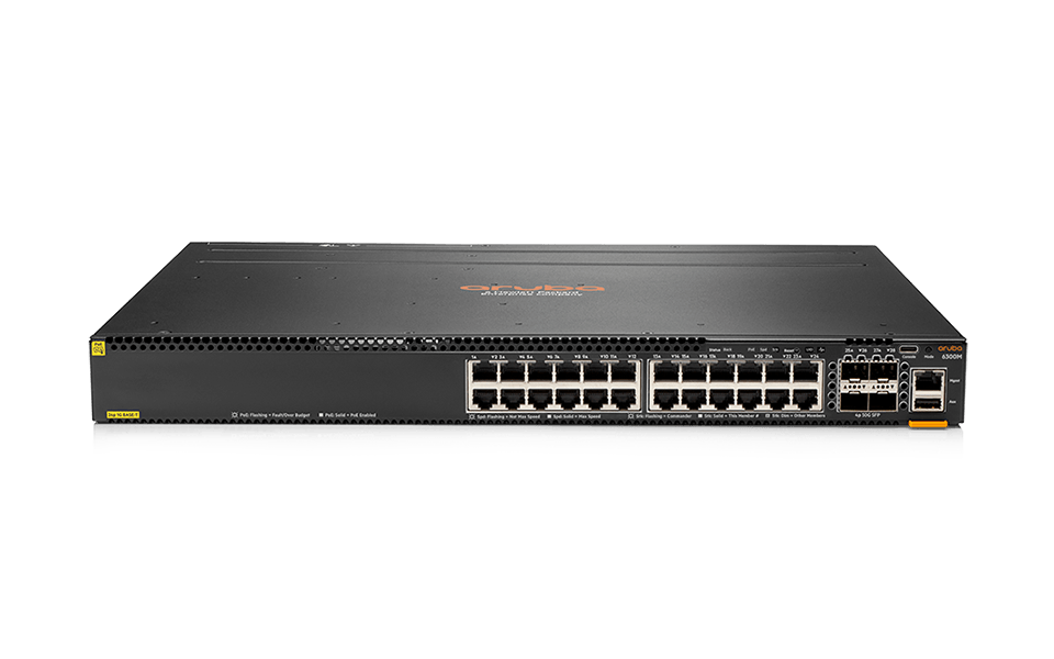 HPE Aruba 6300M(JL663A) 48-port 1GbE and 4-port SFP56 Switch
